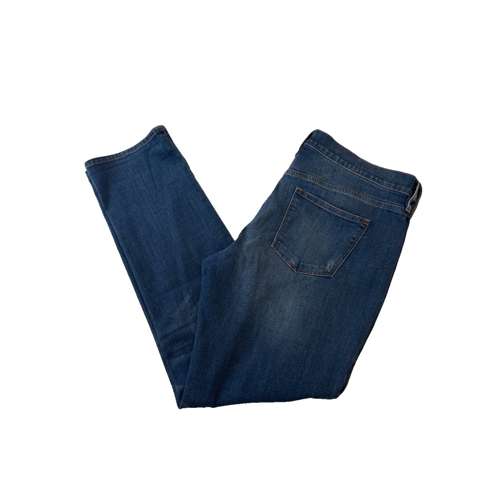 J.Crew Men's Stretch Jeans Size 32 Blue Denim Straight Leg